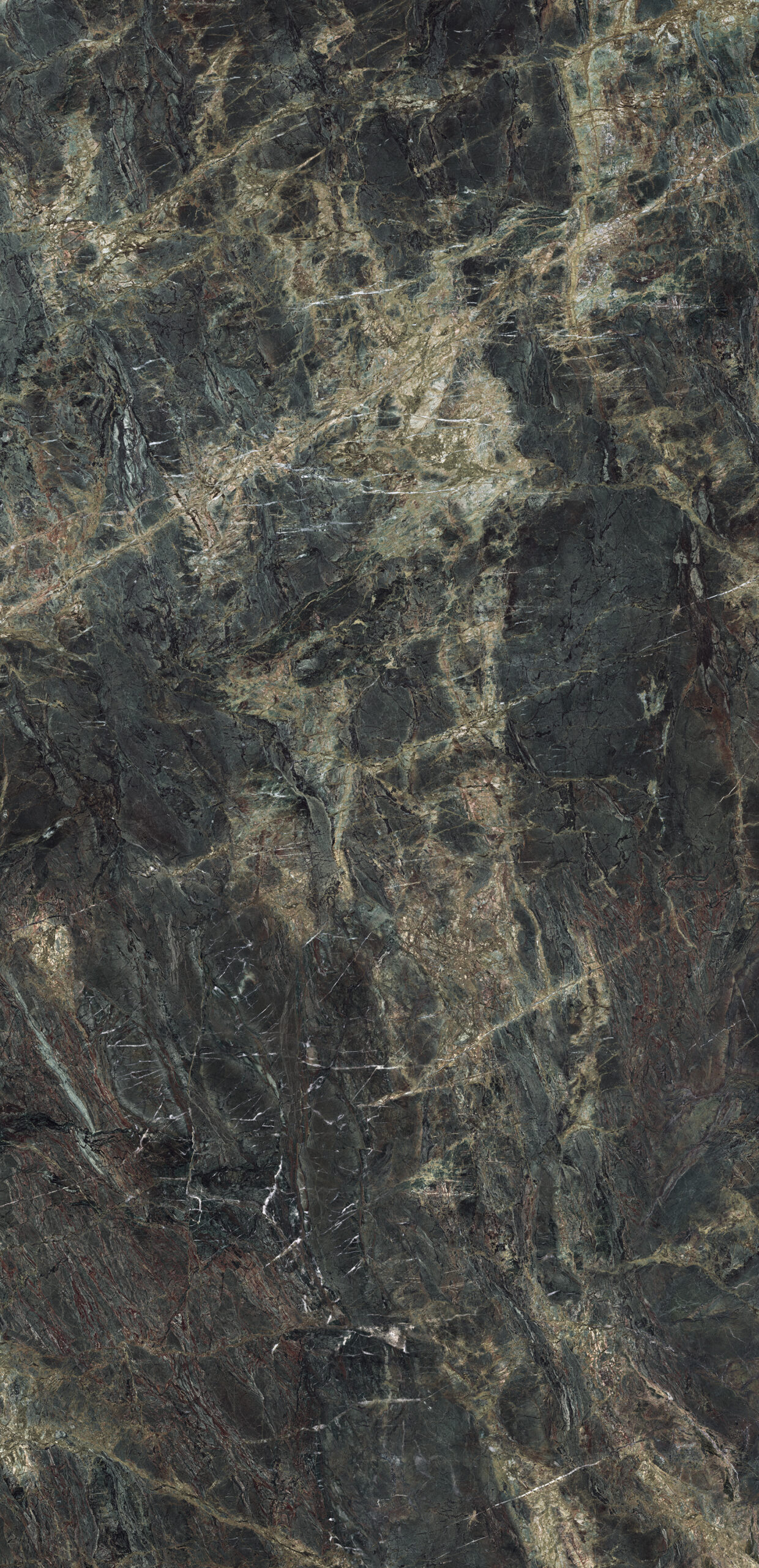 Wzorzysty spiek kwarcowy ze złotą żyłką na blaty kuchenne, ścianę dekoracyjną, posadzki lub schody – Neolith Amazonico – Spiek Neolith odnajdzie szczególne zastosowanie we wnętrzach nieoczywistych. Neolith Amazonico świetnie znajdzie zastosowanie jako ściana dekoracyjna