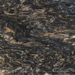 Czarno złoty brazylijski granit Magma Gold