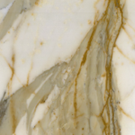 Biały Marmur Calacatta Vecchia ze złotą żyłą - wzór