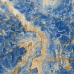 Niebieski Onyks Blue - kamień naturalny który można podświetlić - wzór