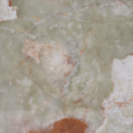 Zielony Onyks Verde - kamień naturalny który można podświelić - wzór